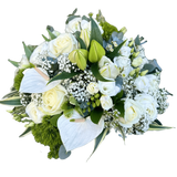 Bouquet de deuil Blanc